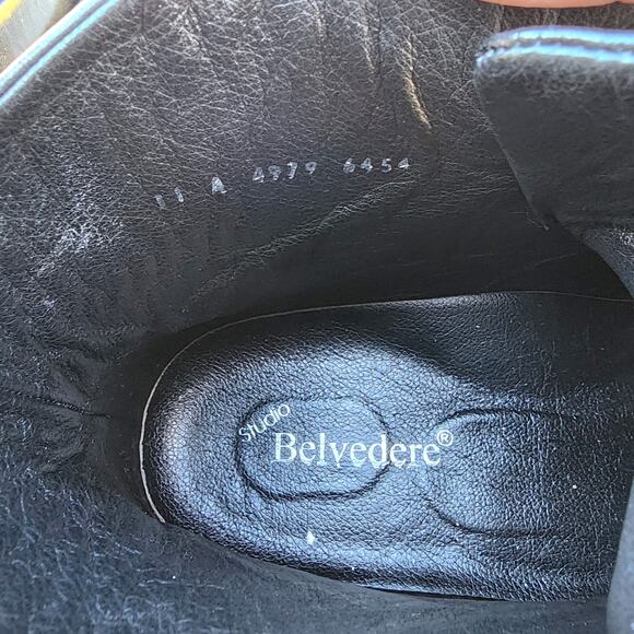 Belvedere George Genuine Exotic Crocodile Leather Sneakers 11 - Picture 7 of 12